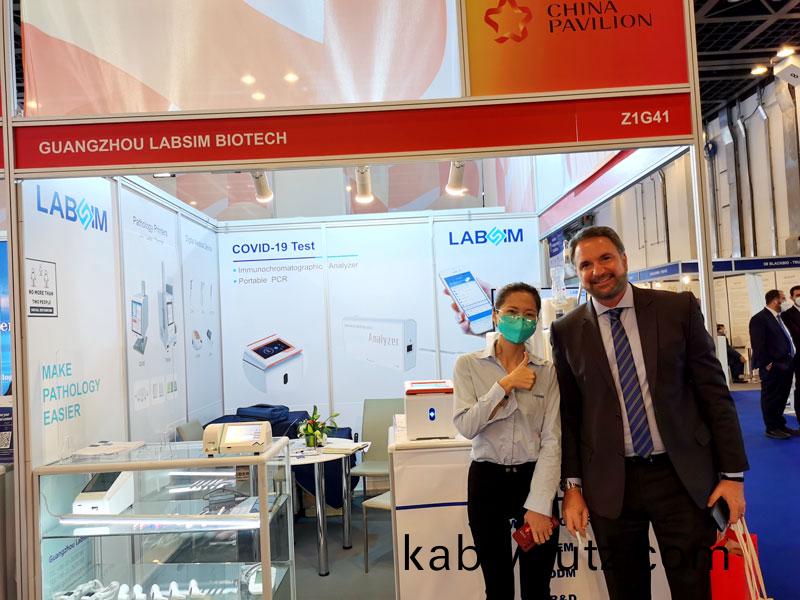 【展會迴(hui)顧(gu)】藍(lan)勃生物精綵(cai)亮(liang)相2022 MEDLAB Middle East
